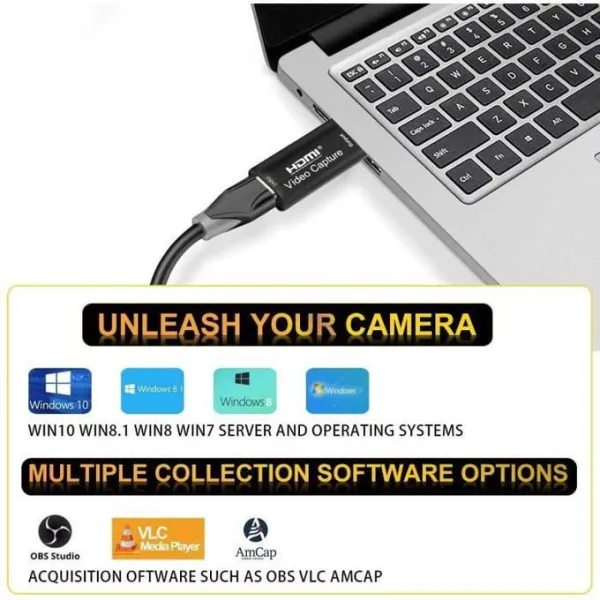 hdmi video capture HD 1080P, HDMI vers USB 2.0