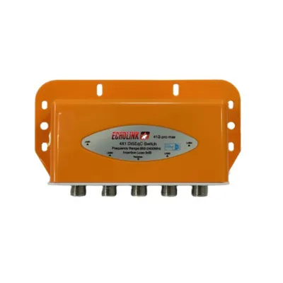 Echolink 41G Pro Max Diseqc Switch - 4 Ports - Orange