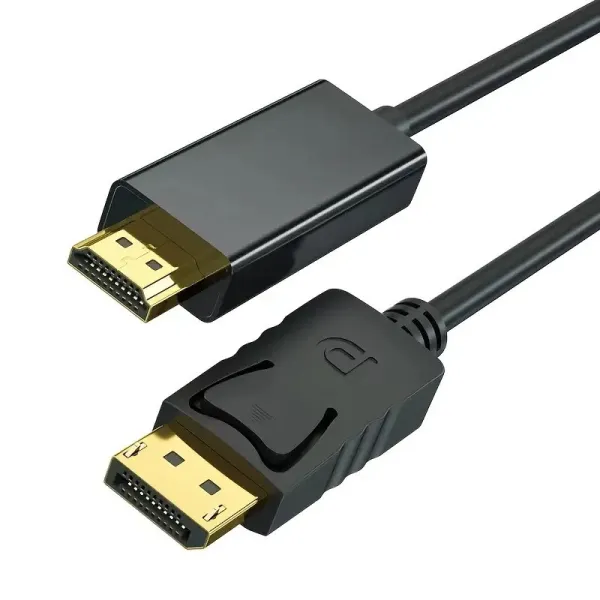 Câble, adaptateur d'affichage DP vers HDTV, convertisseur 1M