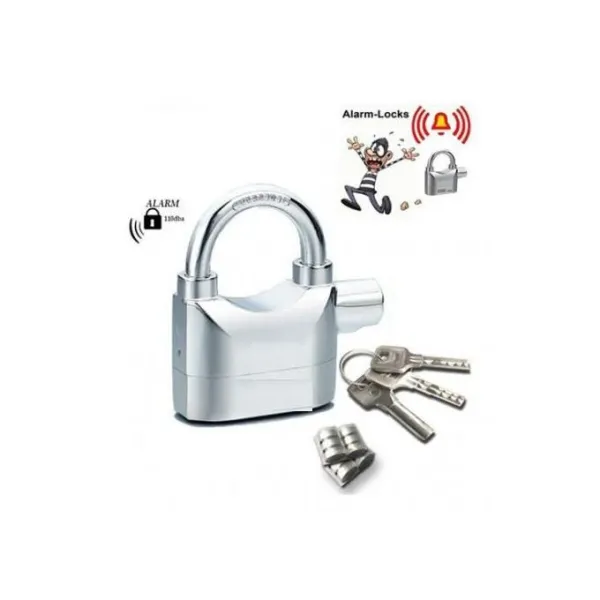 Cadenas Antivol avec Alarme Moto & Vélo | Jevando Maroc
