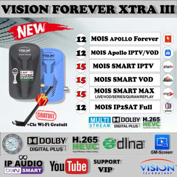 Vision forever xtra 3
