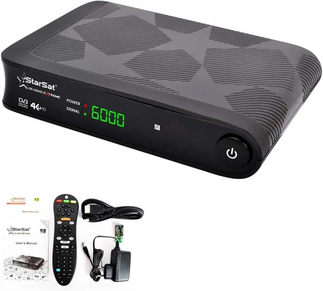 Récepteur satellite StarSat SR 200HD EXTREME 4K