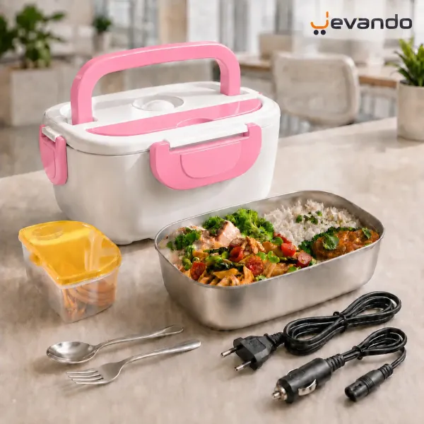 Lunch Box Électrique Chauffante Bleu au Maroc | Jevando