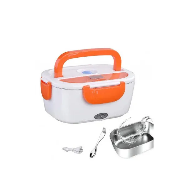 Boîte Chauffante inox Lunch Box Électrique ( Marque Italy Home Design )