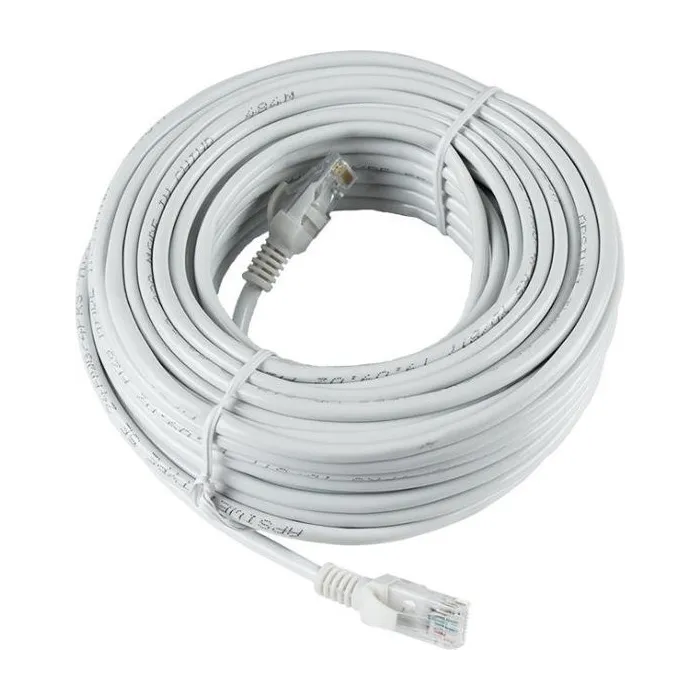 Cable reseau ethernet RJ45 10M Cat.6 Blanc